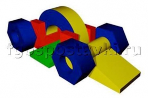 Модуль-трансформер "Снегоход" (полоса препятствий - 11 элементов) - fgospostavki.ru - Кубинка