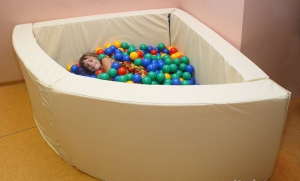 Сухой бассейн в форме 1/4 круга (150х150х66 сантиметров) - fgospostavki.ru - Кубинка