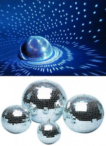 Зеркальный шар 30 с приводом вращения - fgospostavki.ru - Кубинка