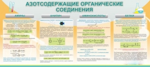 Стенд "Азотсодержащие органические соединения" - fgospostavki.ru - Кубинка