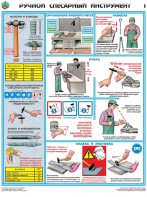 Комплект плакатов "Ручной слесарный инструмент" - fgospostavki.ru - Кубинка