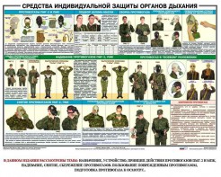 Комплект плакатов "Химическая защита" - fgospostavki.ru - Кубинка