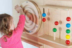 Тактильно-развивающая панель “Лабиринт-колесо” - fgospostavki.ru - Кубинка