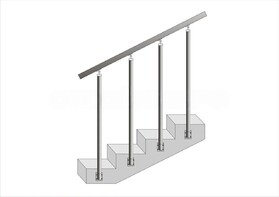 Перила для входной группы - fgospostavki.ru - Кубинка