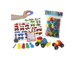 Конструктор «Транспортные средства» 64 детали - fgospostavki.ru - Кубинка