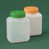 Банка прямоугольная 500 мл белая с крышкой и прокладкой - fgospostavki.ru - Кубинка