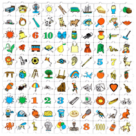 Обучающий конструктор «Мои первые слова» 100 картинок - fgospostavki.ru - Кубинка