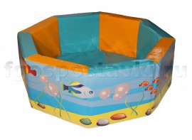 Сухой бассейн восьмигранный с шелкографией - fgospostavki.ru - Кубинка