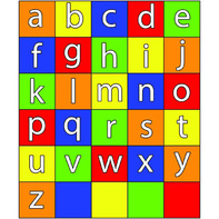 Тематическое поле-маршрутизатор «Английский алфавит» для мини-робота Bee-Bot/Blue-Bot - fgospostavki.ru - Кубинка