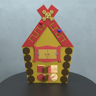 Бизиборд «Избушка» - fgospostavki.ru - Кубинка