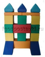 Мягкий модуль-конструктор "Башня" (17 элементов) - fgospostavki.ru - Кубинка