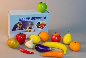 Набор муляжей для рисования (13 штук) - fgospostavki.ru - Кубинка