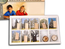 Коллекция "Древесные растения и их распространение" (раздаточная) - fgospostavki.ru - Кубинка