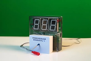 Датчик влажности воздуха с независимой индикацией (гигрометр демонстрационный) - fgospostavki.ru - Кубинка