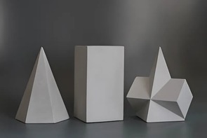 Набор гипсовых геометрических тел (15 штук) - fgospostavki.ru - Кубинка