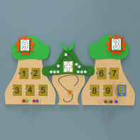 Бизиборд Обучение счёту - fgospostavki.ru - Кубинка