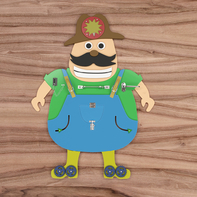 Бизиборд «Умелый садовник» - fgospostavki.ru - Кубинка