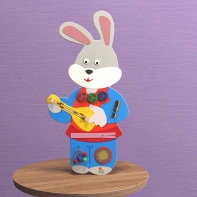 Бизиборд «Зайчик-побегайчик» - fgospostavki.ru - Кубинка