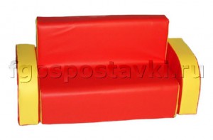 Бескаркасный диван ВИК с подлокотниками - fgospostavki.ru - Кубинка
