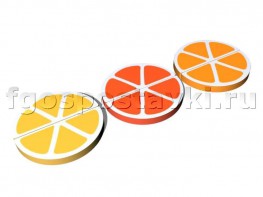 Мат "Дольки апельсина, грейпфрута" - fgospostavki.ru - Кубинка