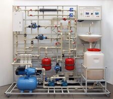 Комплект учебно-лабораторного оборудования «Автоматизированный тепловой пункт»  - fgospostavki.ru - Кубинка