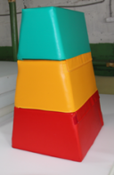 Сборный барьер - 1 эконом (3 элемента) - fgospostavki.ru - Кубинка