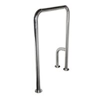 Поручень стационарный Г-образный (левая) - fgospostavki.ru - Кубинка