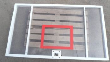 Щит баскетбольный тренировочный из поликарбоната (1200х900 мм) - fgospostavki.ru - Кубинка