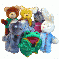 Набор перчаточных кукол "Теремок" - fgospostavki.ru - Кубинка