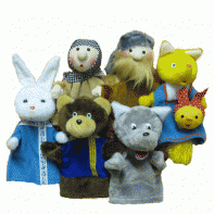 Набор перчаточных кукол "Колобок" - fgospostavki.ru - Кубинка