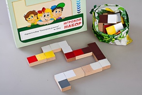 Игровой набор "Сенсорное домино" - fgospostavki.ru - Кубинка