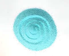 Песок цветной (бирюзовый, 1 кг) - fgospostavki.ru - Кубинка