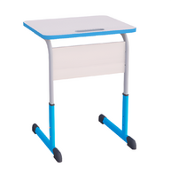 Парта SMARTY KEY одноместная регулируемая по высоте с антивандальной кромкой - fgospostavki.ru - Кубинка