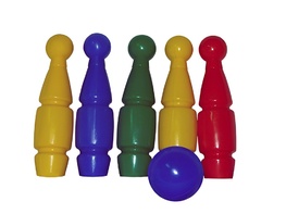 Кегли (5 штук, 1 мяч) - fgospostavki.ru - Кубинка