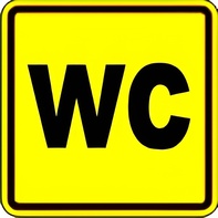 Тактильный знак (WC) 100х100 - fgospostavki.ru - Кубинка