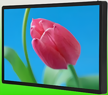 Киоск информационный настенный сенсорный 27" (вариант 1) - fgospostavki.ru - Кубинка