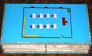 Магнитный набор для реабилитации "Ориентир" (для слепых и слабовидящих детей) - fgospostavki.ru - Кубинка