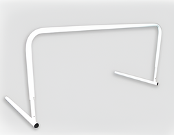 Барьер тренировочный регулируемой высоты (кнопочный фиксатор) - fgospostavki.ru - Кубинка