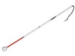 Трость складная ориентационная на крючке 110 сантиметров - fgospostavki.ru - Кубинка