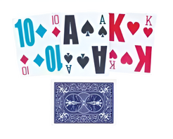 Карты игральные с крупным шрифтом - fgospostavki.ru - Кубинка