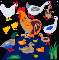 Пособие для слабовидящих детей «Домашние птицы» - fgospostavki.ru - Кубинка