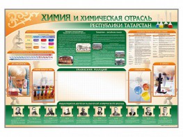 Стенд-уголок "Химия и химическая отрасль Российской Федерации" - fgospostavki.ru - Кубинка