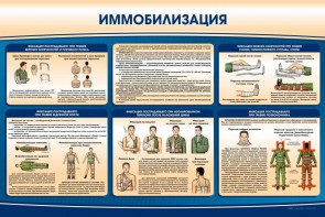 Стенд "Иммобилизация" - fgospostavki.ru - Кубинка