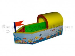 Сухой бассейн "Кораблик" с шелкографией - fgospostavki.ru - Кубинка