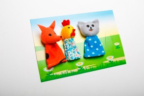 Пальчиковый театр "Кот, петух и лиса" - fgospostavki.ru - Кубинка