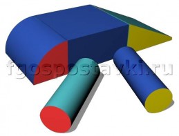 Модуль-трансформер "Мини-1" (5 элементов) - fgospostavki.ru - Кубинка