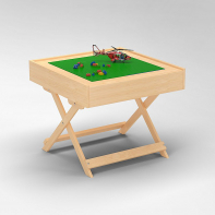 Столик для Лего 51х51 складной - fgospostavki.ru - Кубинка