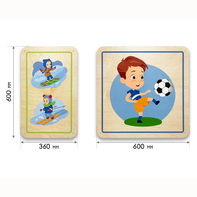 Набор стеновых панелей «Спорт - Путь к победе» - fgospostavki.ru - Кубинка