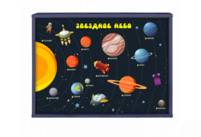 Интерактивная светозвуковая панель «Космос» - fgospostavki.ru - Кубинка