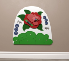 Бизиборд «Роза» - fgospostavki.ru - Кубинка